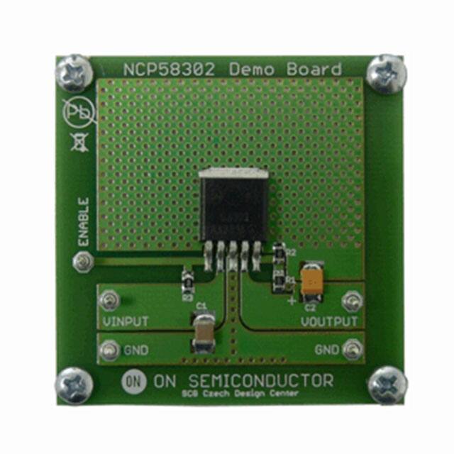 NCP58302DSADGEVB onsemi  Cartes d'évaluation - Régulateurs de tension linéaires